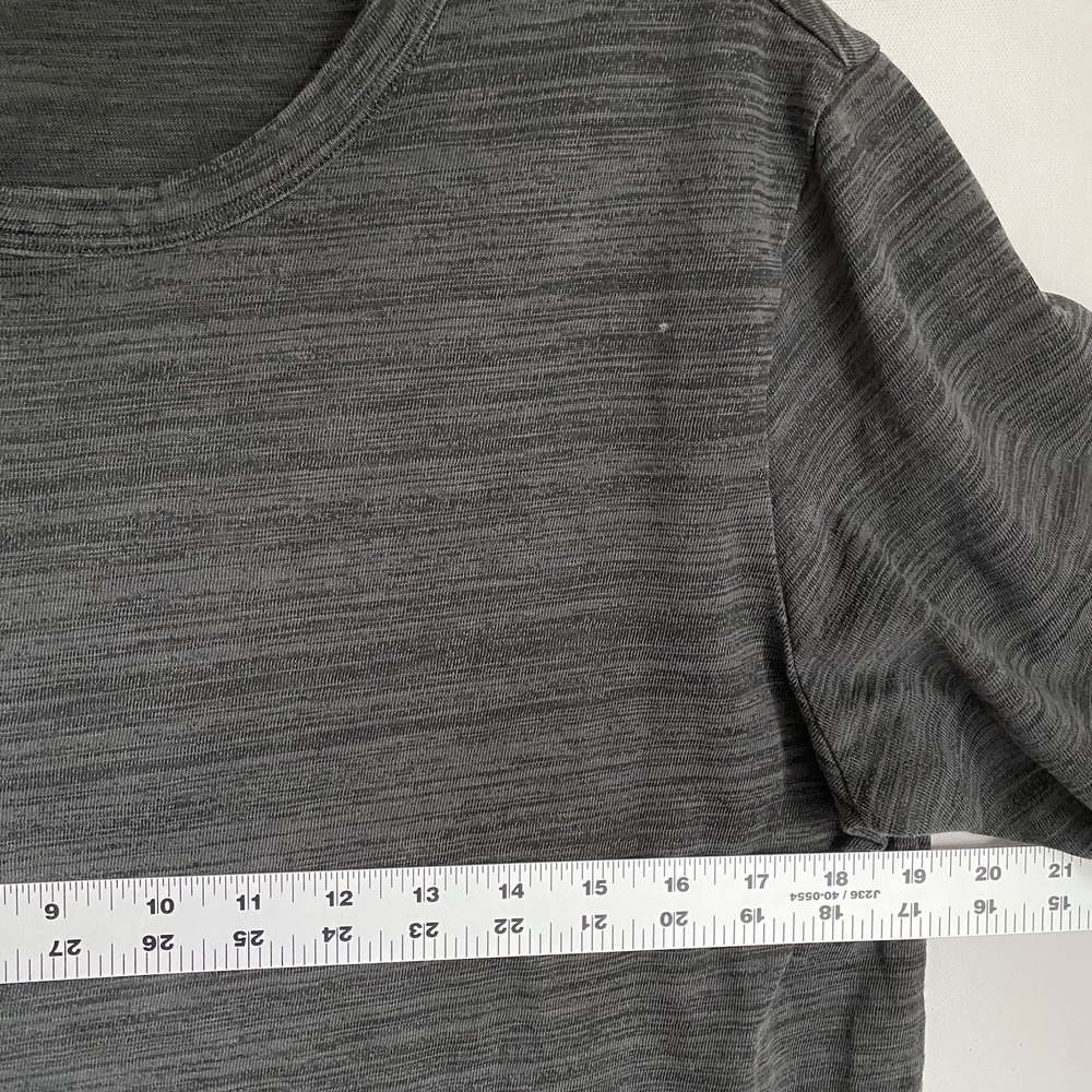 Theory Long Sleeve Top Men Size S Gray Knit Crewneck Casual Sports Outdoor - Picture 3 of 7